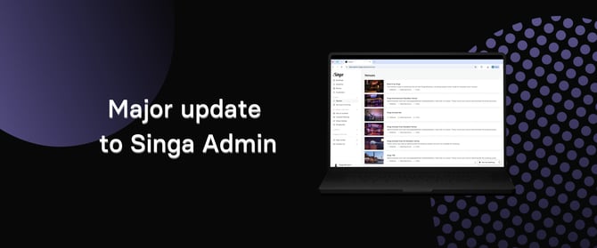 Admin pages